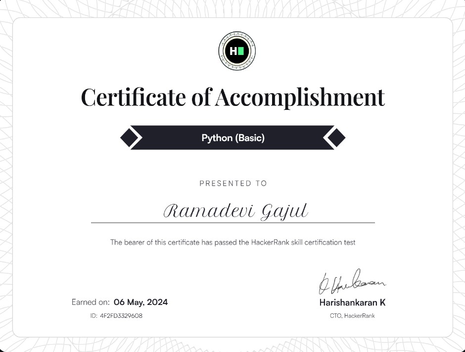 Certification Name